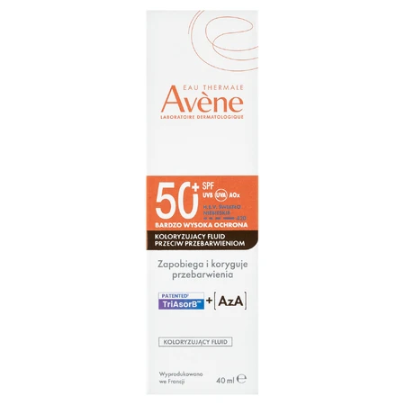 Avene Sun, надвисокий захист від сонця, тонований флюїд проти пігментації, SPF 50+, 40 мл: ціни та характеристики