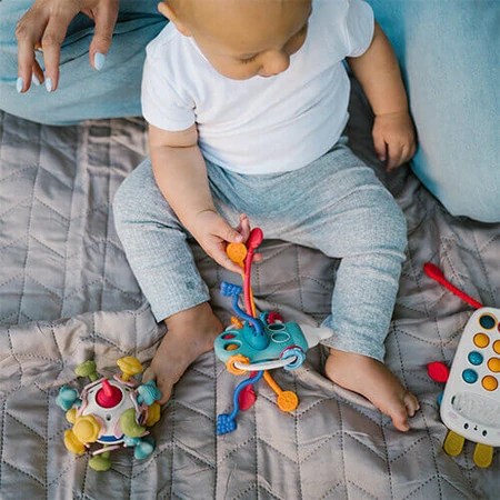 BabyOno, сенсорний прорізувач, зоряна кулька, від народження, 1 шт.: ціни та характеристики