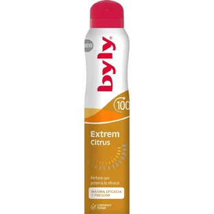 Дезодорант-спрей аэрозоль 100H Extrem Citrus 100H, 200 мл, Byly