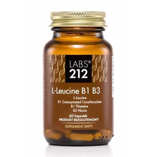 Labs212 L-Leucine B1 B3 (лейцин з вітаміном B1 та B3) 60 капсул