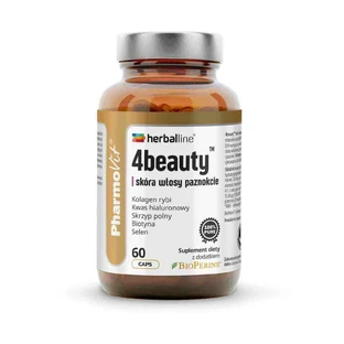Pharmovit Herballine 4beauty кожа волосы ногти 60 капсул