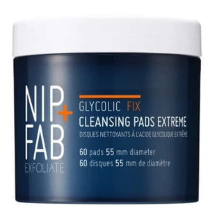 Диски для очищения лица Glycolic Fix, 60 штук, NIP+FAB