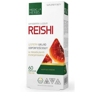 Рейши 450 мг 60 капсул MEDICA HERBS