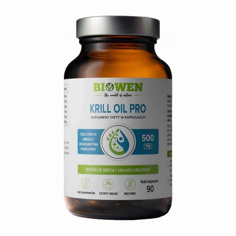Олія криля Pro - Олія криля 90 капсул BIOWEN: ціни та характеристики