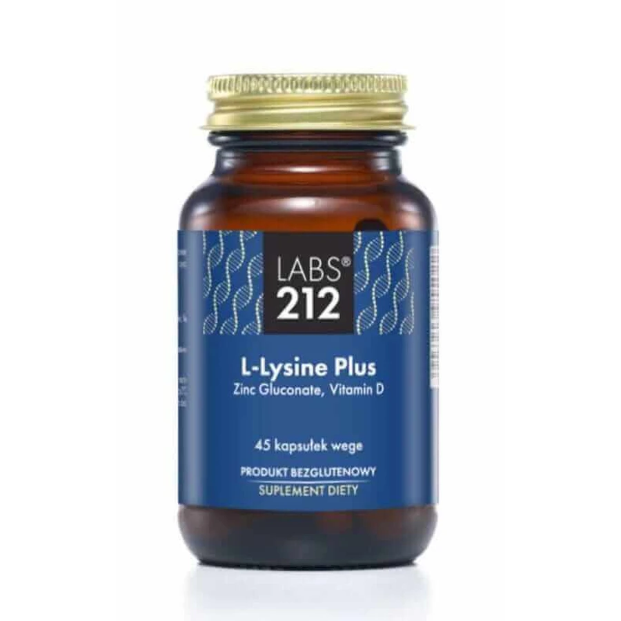 Labs212 L-Lysine Lysine Plus 45 капс: цены и характеристики