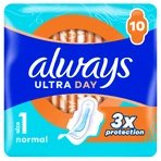 Always Ultra Day, гигиенические полотенца с крылышками, Normal, 10 шт.: цены и характеристики