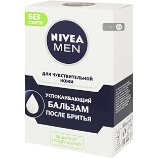 Бальзам после бритья Nivea Men успокаивающий для чувствительной кожи без содержания спирта 100 мл