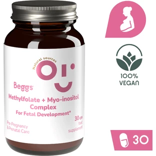 Beggs Метилфолат + комплекс мио-инозитола 30 капсул