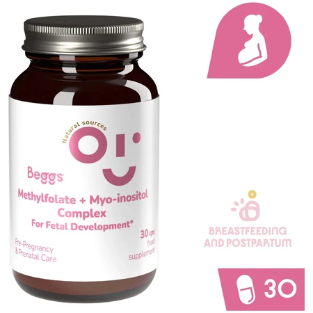 Beggs Метилфолат + комплекс мио-инозитола 30 капсул: цены и характеристики