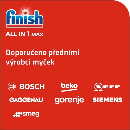 Tablete de spălat vase Finish Powerball All in 1 Max 94 buc: ціни та характеристики