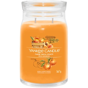 Yankee Candle lumânare parfumată Farm Fresh Peach 567 г