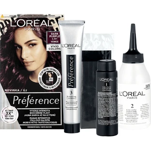 L'Oréal Paris Préférence Vivid Colors vopsea de păr permanentă 4.261 Veneția 150 мл