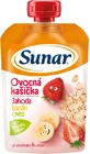 Sunar terci de fructe banane, căpșuni, fulgi de ovăz 6m+ 120 g