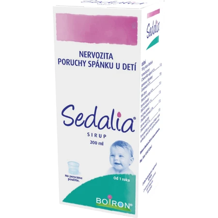 Boiron Sedalia sirop 200 мл: цены и характеристики
