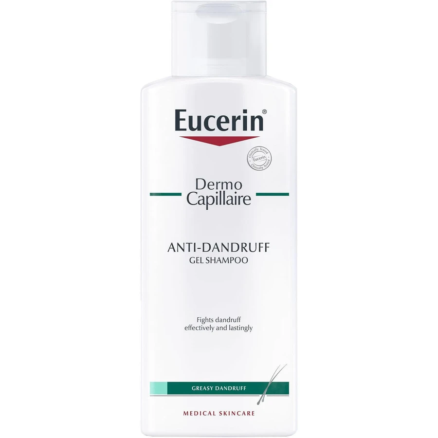 Eucerin DermoCapillaire Șampon împotriva mătreții grase 250 мл: ціни та характеристики