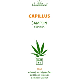Шампунь против себореи Cannaderm CAPILLUS 150 мл