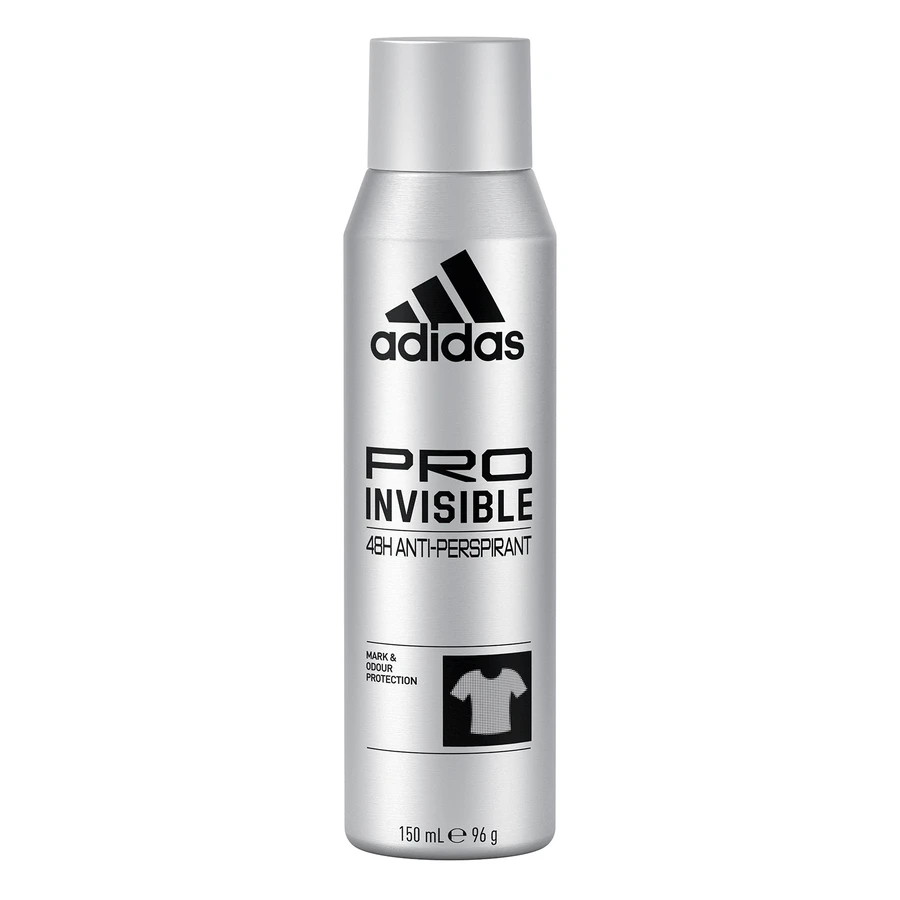 Adidas Men Pro Invisible, антиперспірант, спрей, 150 мл: ціни та характеристики