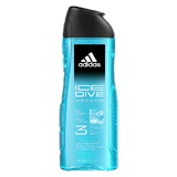 Adidas Men, Гель для душа 3 в 1, Ледяное погружение, 400 мл