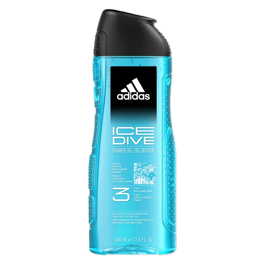 Adidas Men, Гель для душу 3-в-1, Ice Dive, 400 мл: ціни та характеристики