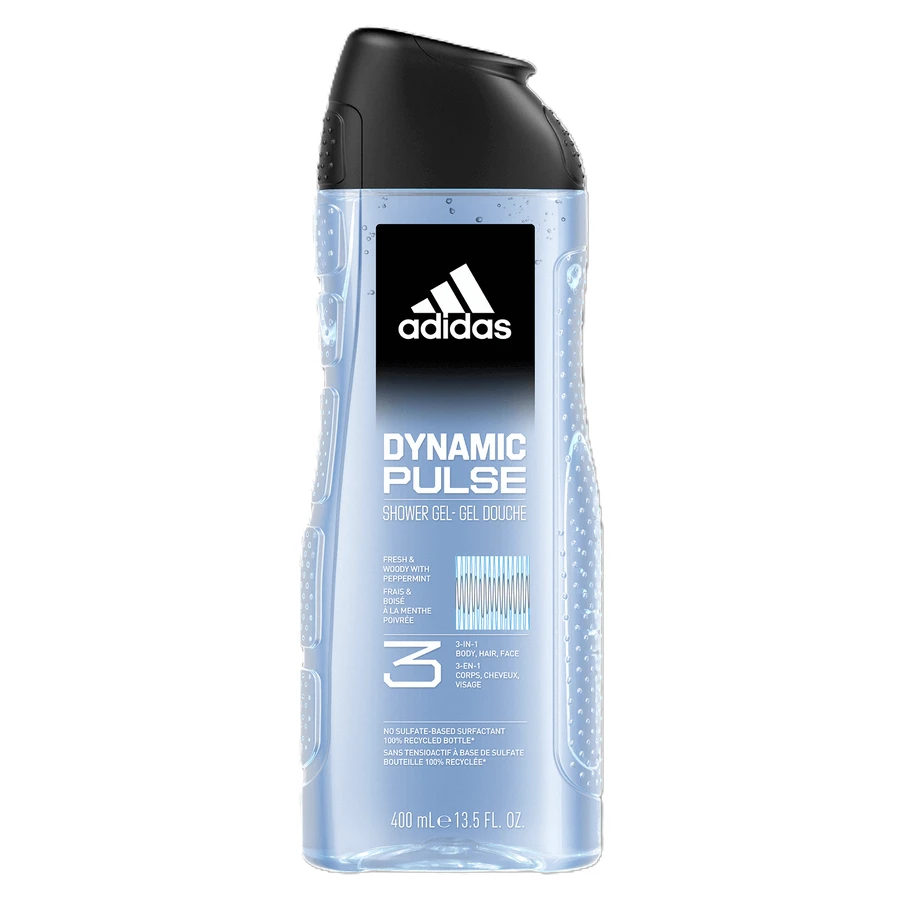 Adidas Men, Гель для душу 3-в-1, Dynamic Pulse, 400 мл: ціни та характеристики