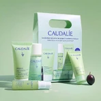 Caudalie Vinopure Starter Kit, гель для очищения лица, 30 мл + тонер, 50 мл + сыворотка от несовершенств, 10 мл + матирующий и увлажняющий флюид, 15 мл: цены и характеристики
