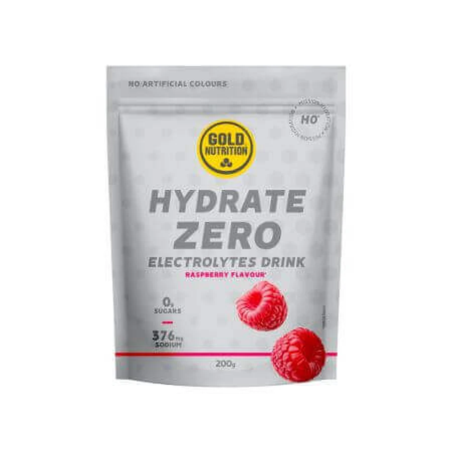 Изотонический напиток Hydrate Zero H0, малина, 200 г, Gold Nutrition: цены и характеристики