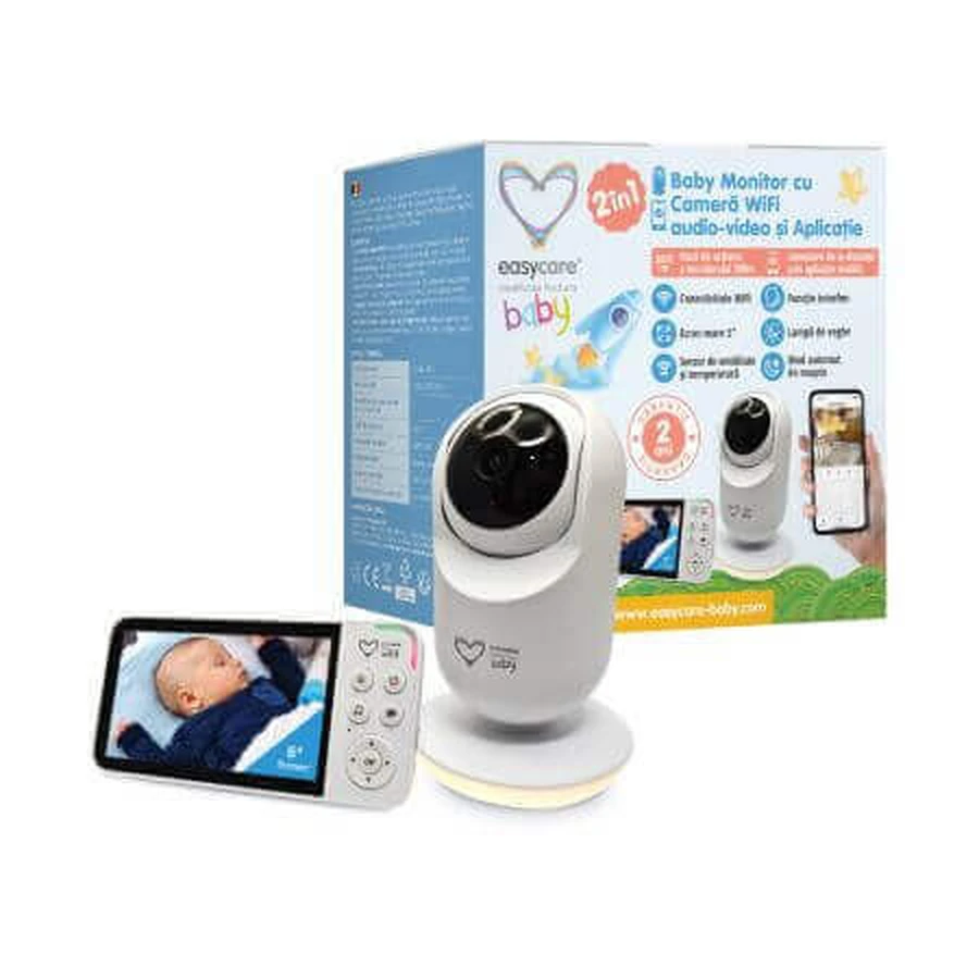 Відеокамера EasyCare Baby 2 в 1 з WiFi: ціни та характеристики