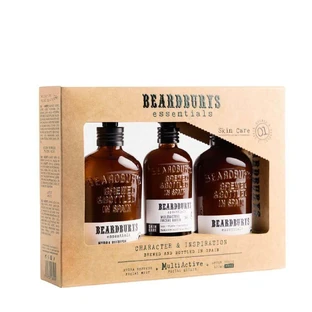 Набор для ухода за лицом спрей + эликсир + после бритья, Beardburys Essentials