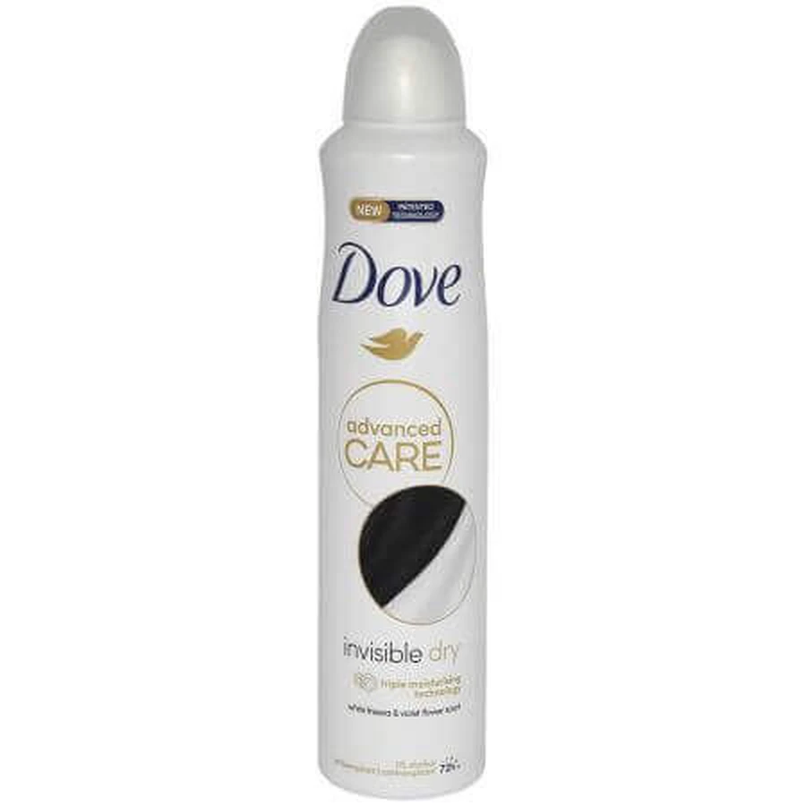 Дезодорант-спрей жіночий, невидимий, 250 мл, Dove: ціни та характеристики