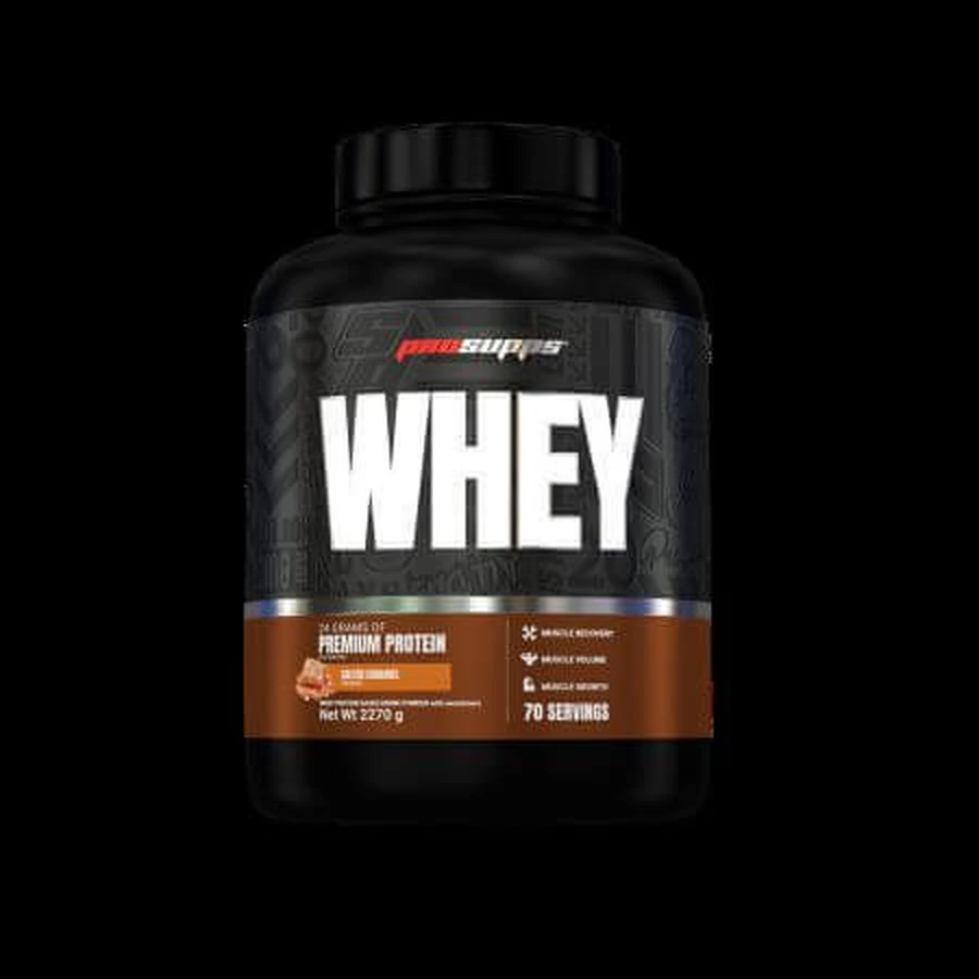 Сироватковий протеїн, Солона карамель, 2270 г, Prosupps: ціни та характеристики