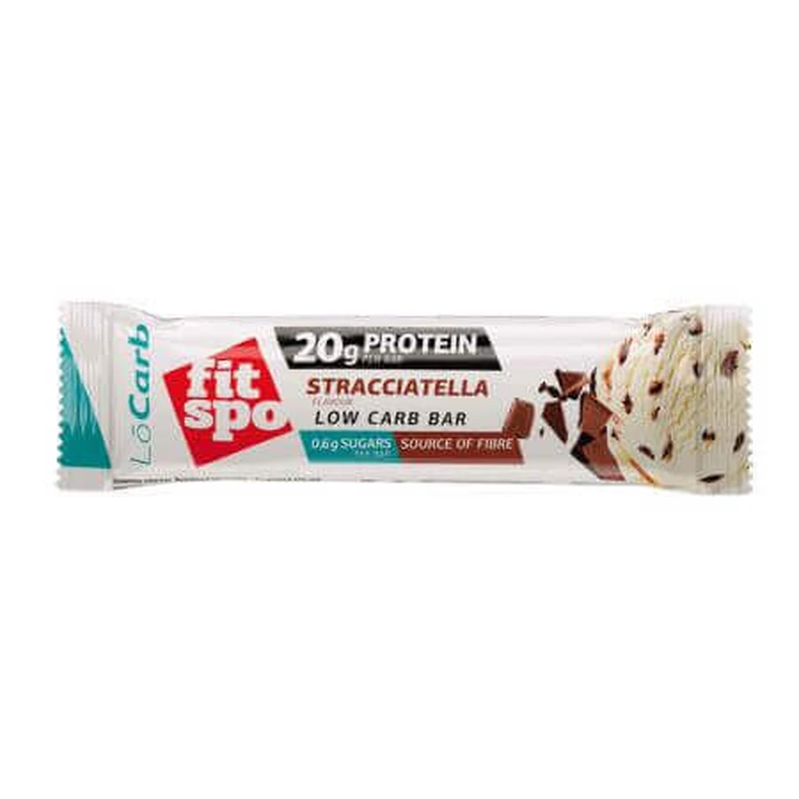 Протеиновый батончик LoCarb Proteic LoCarb Protein Bar, Stracciatella, 60 г, FitSpo: цены и характеристики