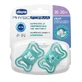 Пустушка PhysioForma Light Glow, синя, 16-36 місяців, 2 штуки, Chicco