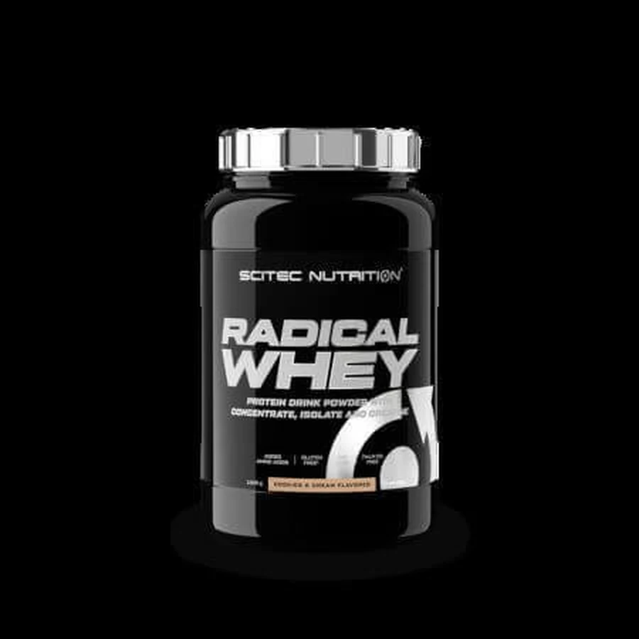 Radical Whey, Печиво і вершки, 1000 г, Scitec Nutrition, Scitec Nutrition: ціни та характеристики