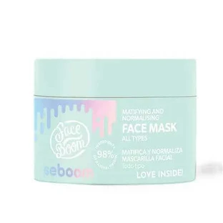 Матирующая маска для лица Seboom, 50 г, BodyBoom