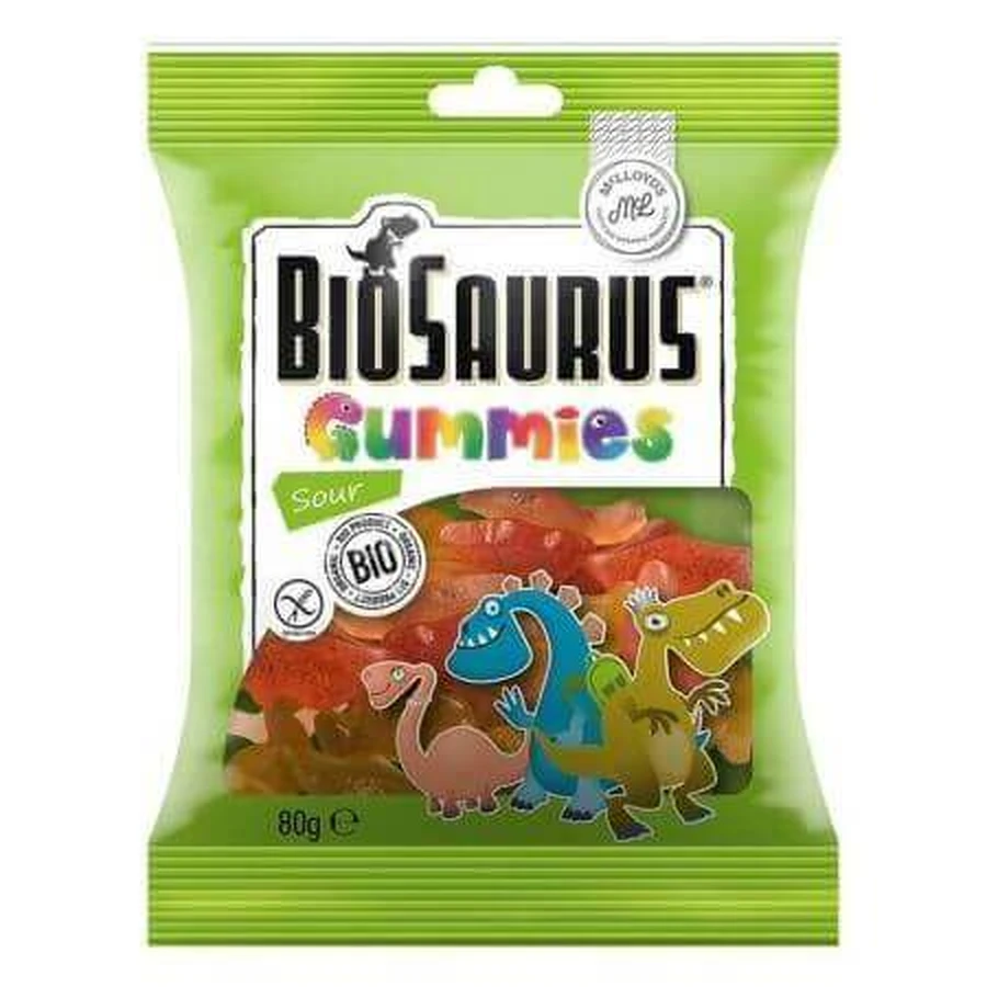 Кисломолочні желе Bio Biosaurus, 80 г, Mc Lloyd's: ціни та характеристики