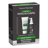 Мужской набор для сильных и устойчивых волос Minoxicapil, 60 мл + 200 мл, Doctor Fiterman