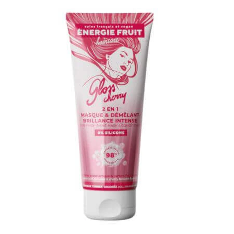 Маска 2 в 1 для интенсивного сияния и детоксикации, Gloss Cherry, 200 мл, Energie Fruit: цены и характеристики