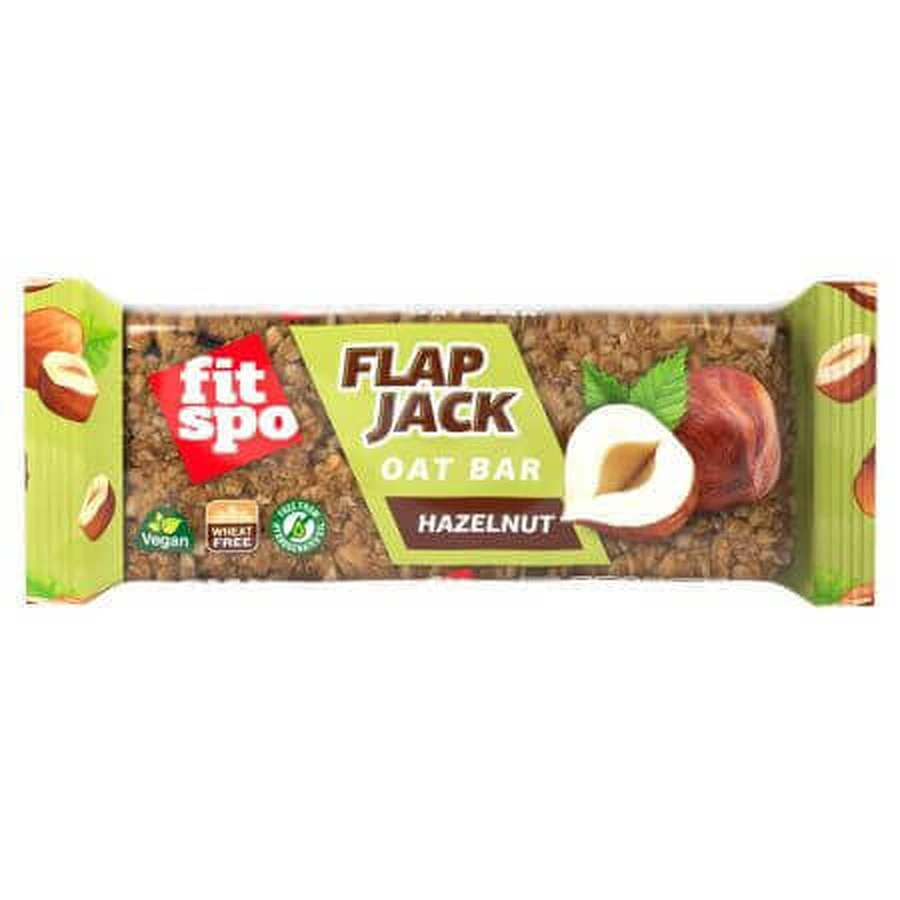 Овсяные оладьи Flapjack, фундук, 80 г, FitSpo: цены и характеристики