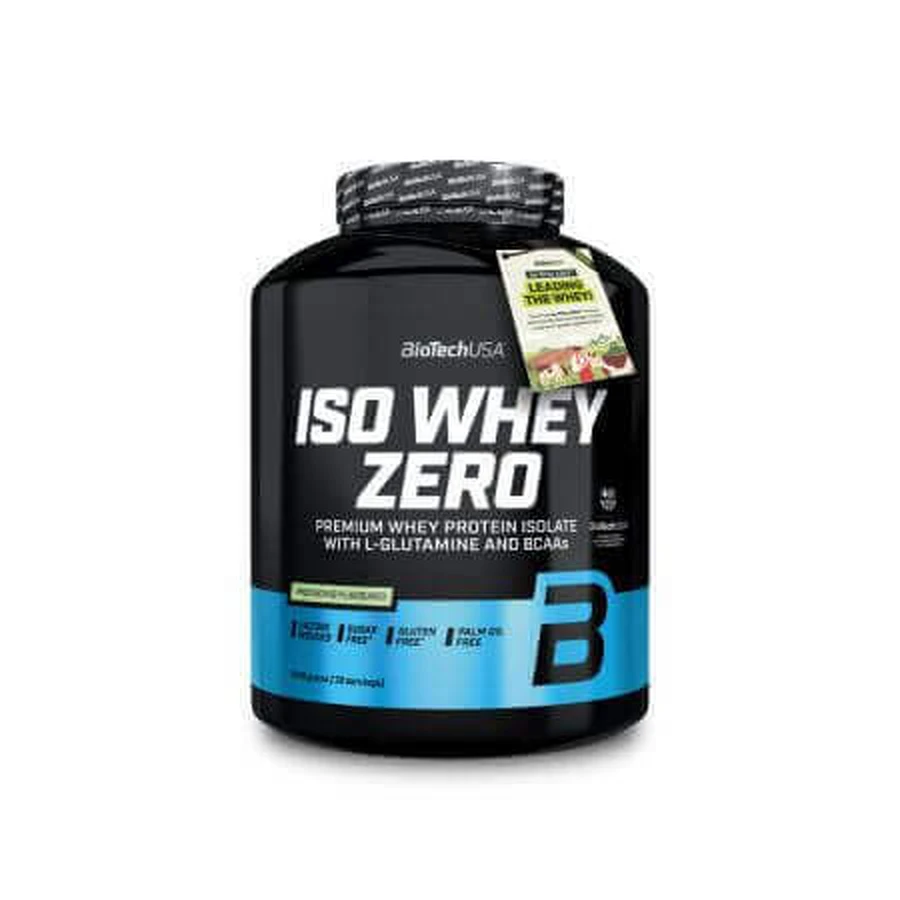Протеиновый порошок Iso Whey Zero, фисташковый, 1816 г, BioTechUSA: цены и характеристики