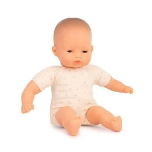 Лялька з тілом Baby Asian Baby, 32 см, Miniland
