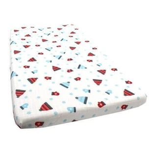 Простирадло з муліне з нитками, 120 x 60 x 17 см, 1 штука, Baltic Bebe