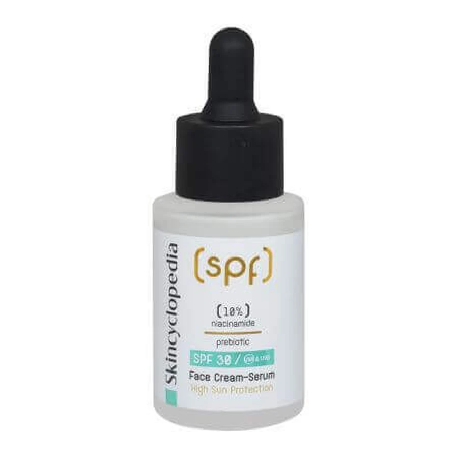 Крем-сироватка проти плям для проблемної шкіри SPF30, 30 мл, Skincyclopedia: ціни та характеристики