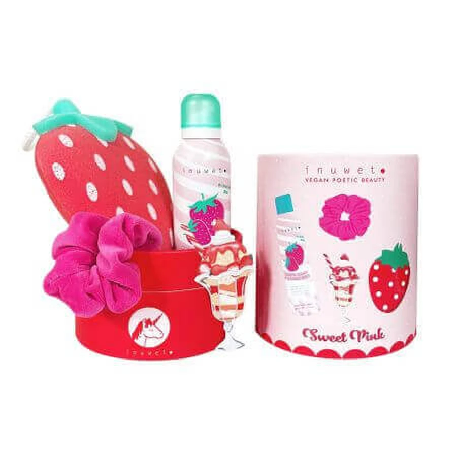 Набір з 4-х засобів для ванни, Sweet Pink, Inuwet: ціни та характеристики