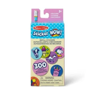 WOW! наклейки-стікери, Єдиноріг, 3 роки+, 300 штук, Melissa & Doug