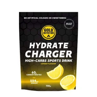 Изотонический напиток Hydrate Charger H60, лимон, 700 г, Gold Nutrition