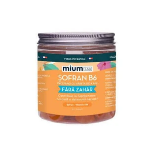 Желе с софраном и экстрактом В6, 4 года+, 42 штуки, Mium Lab
