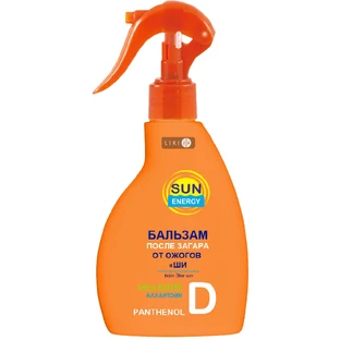 Бальзам після засмаги Sun Energy Ши, 200 мл