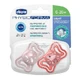 Пустышка PhysioForma Light Glow, розовая, 6-16 месяцев, 2 штуки, Chicco