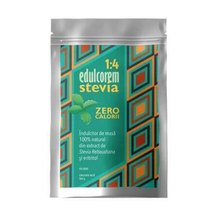 Подсластитель 1:4 Edulcorem Stevia, 500 г, Remedia Laboratories