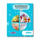 Книга для занятий с детьми Времена года, Зима, 5 лет+, Амона